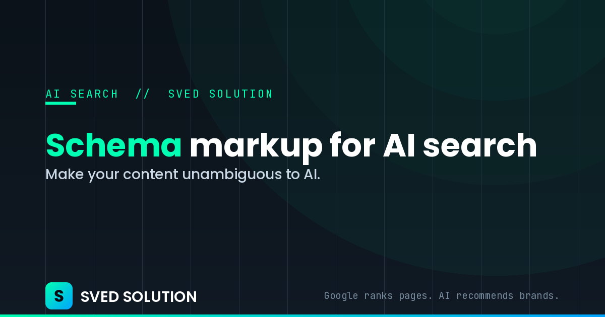 Schema Markup for AI Search: The 2026 Guide