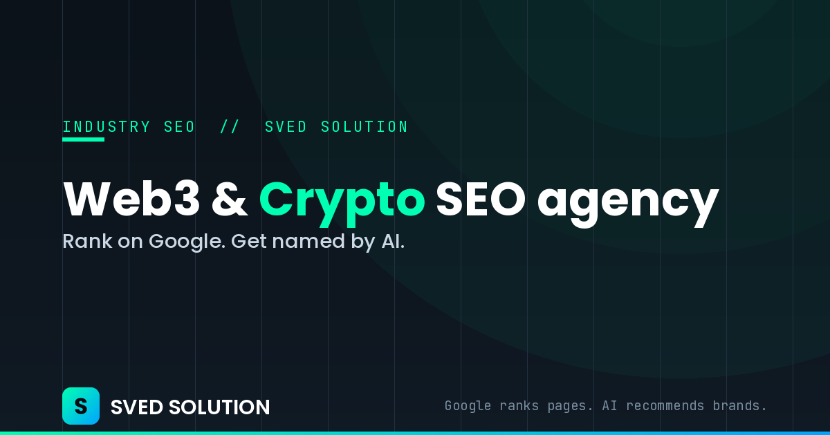 Web3 & Crypto SEO Agency: Get Found and Cited by AI