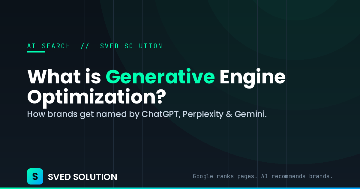 What Is Generative Engine Optimization (GEO)? 2026 Guide